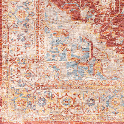Mirabel MBE-2311 10ft Runner Machine Woven Runner Rug