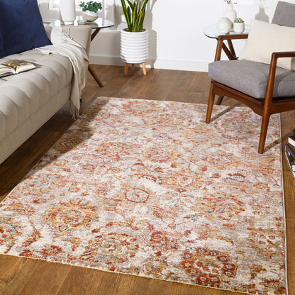 Mirabel MBE-2315 6' x 9' Machine Woven Area Rug