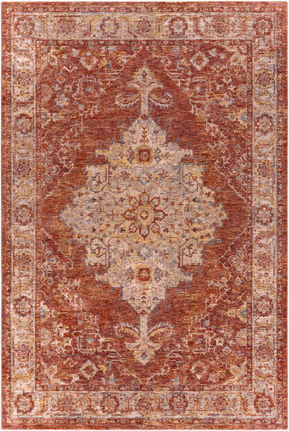 Mirabel MBE-2318 6' x 9' Machine Woven Area Rug