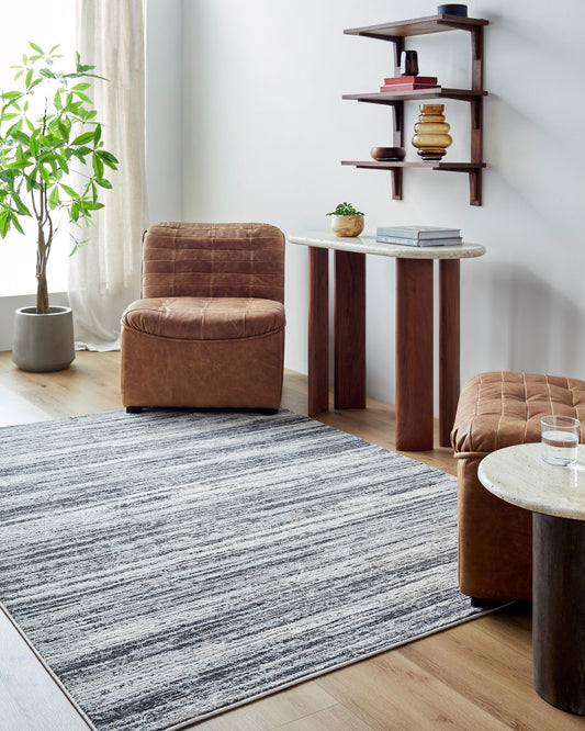 Marbella MBR-2301 5' x 7' Machine Woven Recyled Area Rug