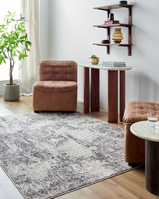 Marbella MBR-2302 5' x 7' Machine Woven Recyled Area Rug