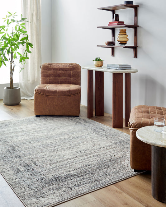 Marbella MBR-2304 5' x 7' Machine Woven Recyled Area Rug