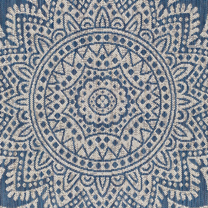 Malibu MBU-2302 5' x 7' Machine Woven Indoor/Outdoor Area Rug