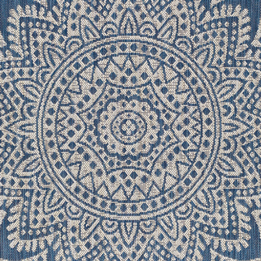Malibu MBU-2302 5' x 7' Machine Woven Indoor/Outdoor Area Rug