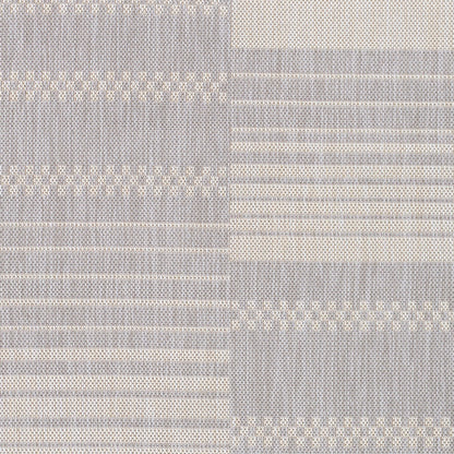 Alfombra Malibu MBU-2305 de 1,52 m x 2,13 m, tejida a máquina, para interior y exterior