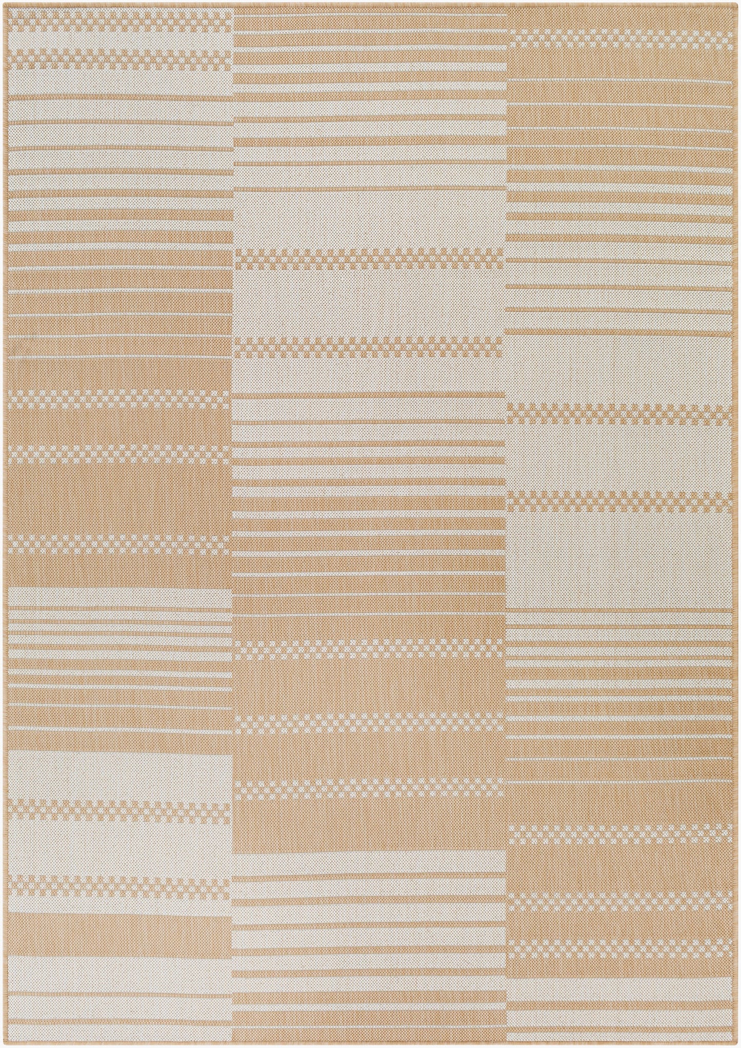 Alfombra Malibu MBU-2306 de 2,44 m x 3,05 m, tejida a máquina, para interior y exterior