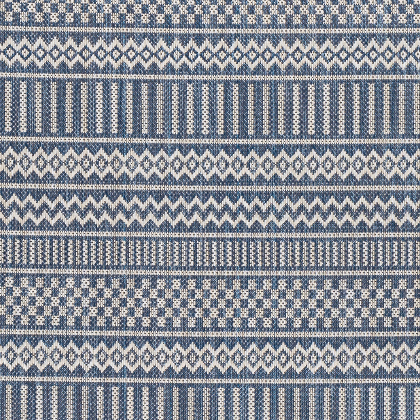 Alfombra Malibu MBU-2307 de 1,52 m x 2,13 m, tejida a máquina, para interior y exterior