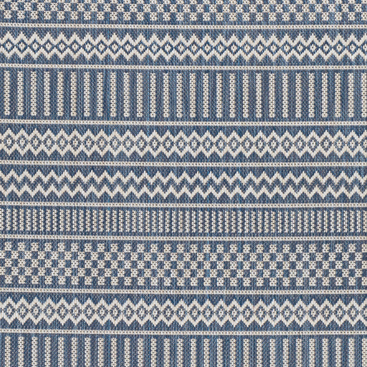 Alfombra Malibu MBU-2307 de 1,83 m x 2,74 m, tejida a máquina, para interior y exterior