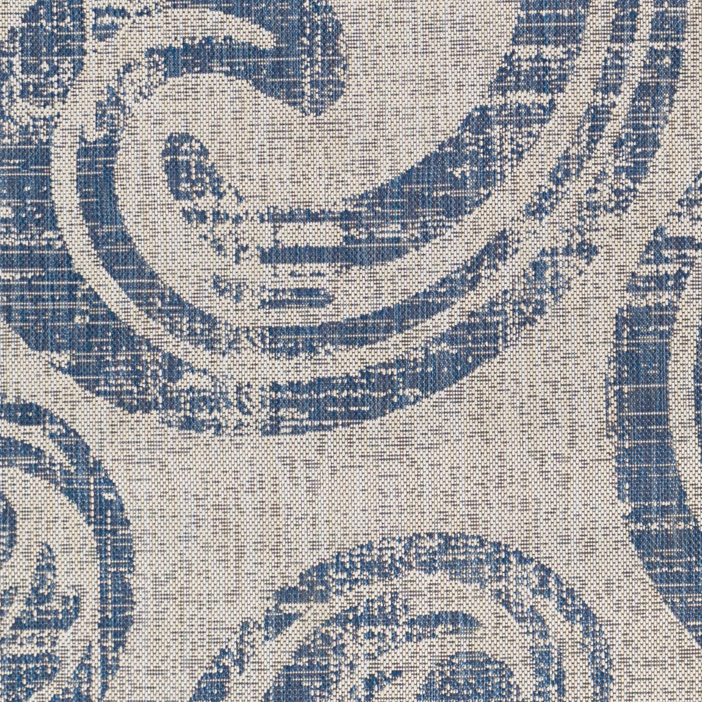 Alfombra Malibu MBU-2309 de 1,83 m x 2,74 m, tejida a máquina, para interior y exterior