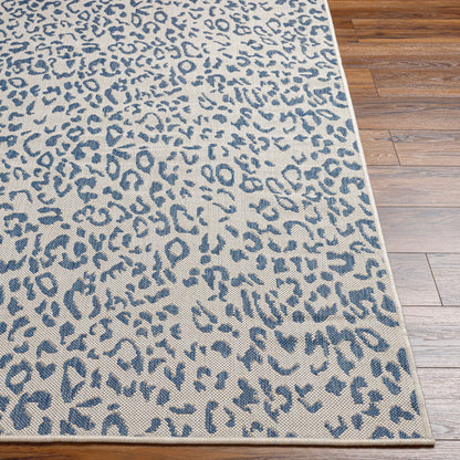 Alfombra Malibu MBU-2311 de 2,44 m x 3,05 m, tejida a máquina, para interior y exterior