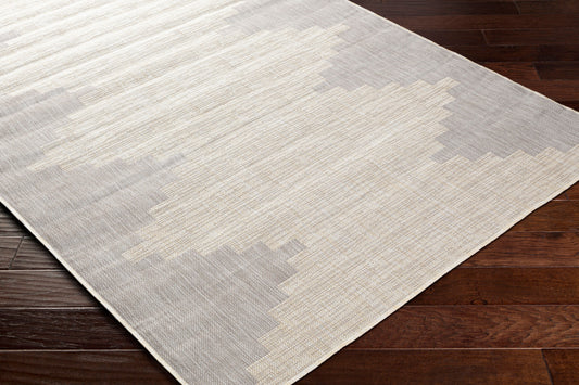 Alfombra Malibu MBU-2313 de 1,83 m x 2,74 m, tejida a máquina, para interior y exterior