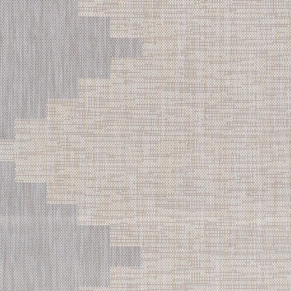 Alfombra Malibu MBU-2313 de 1,52 m x 2,13 m, tejida a máquina, para interior y exterior