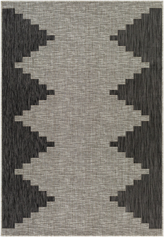 Malibu MBU-2314 6' x 9' Machine Woven Indoor/Outdoor Area Rug