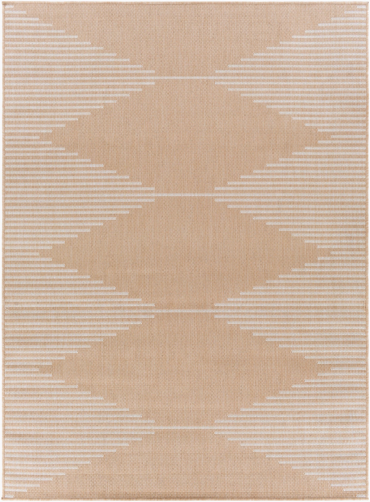 Alfombra Malibu MBU-2318 de 2,44 m x 3,05 m, tejida a máquina, para interior y exterior