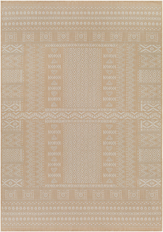 Malibu MBU-2322 5' x 7' Machine Woven Indoor/Outdoor Area Rug