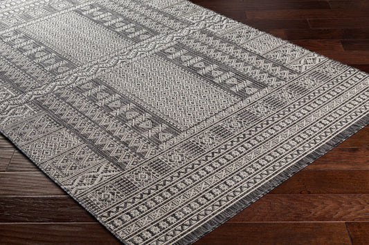 Malibu MBU-2323 5' x 7' Machine Woven Indoor/Outdoor Area Rug