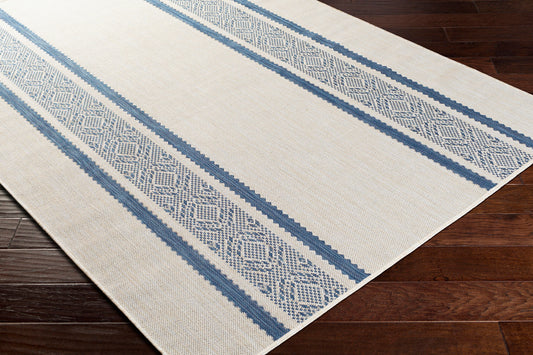 Malibu MBU-2326 6' x 9' Machine Woven Indoor/Outdoor Area Rug