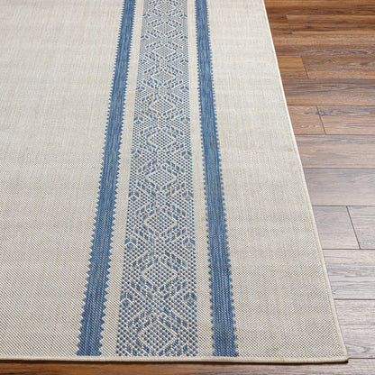 Malibu MBU-2326 5' x 7' Machine Woven Indoor/Outdoor Area Rug