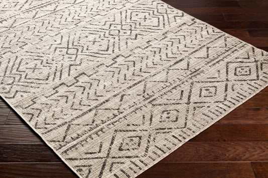 Malibu MBU-2327 6' x 9' Machine Woven Indoor/Outdoor Area Rug