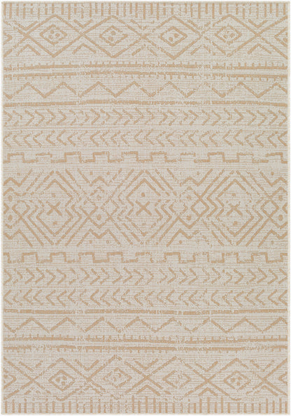 Malibu MBU-2330 5' x 7' Machine Woven Indoor/Outdoor Area Rug