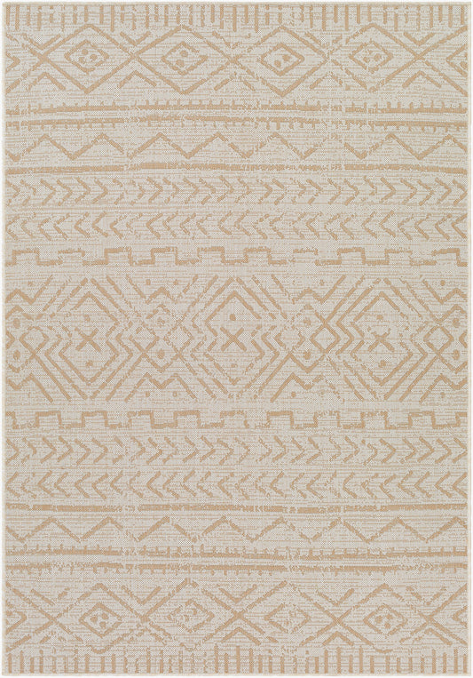 Malibu MBU-2330 5' x 7' Machine Woven Indoor/Outdoor Area Rug