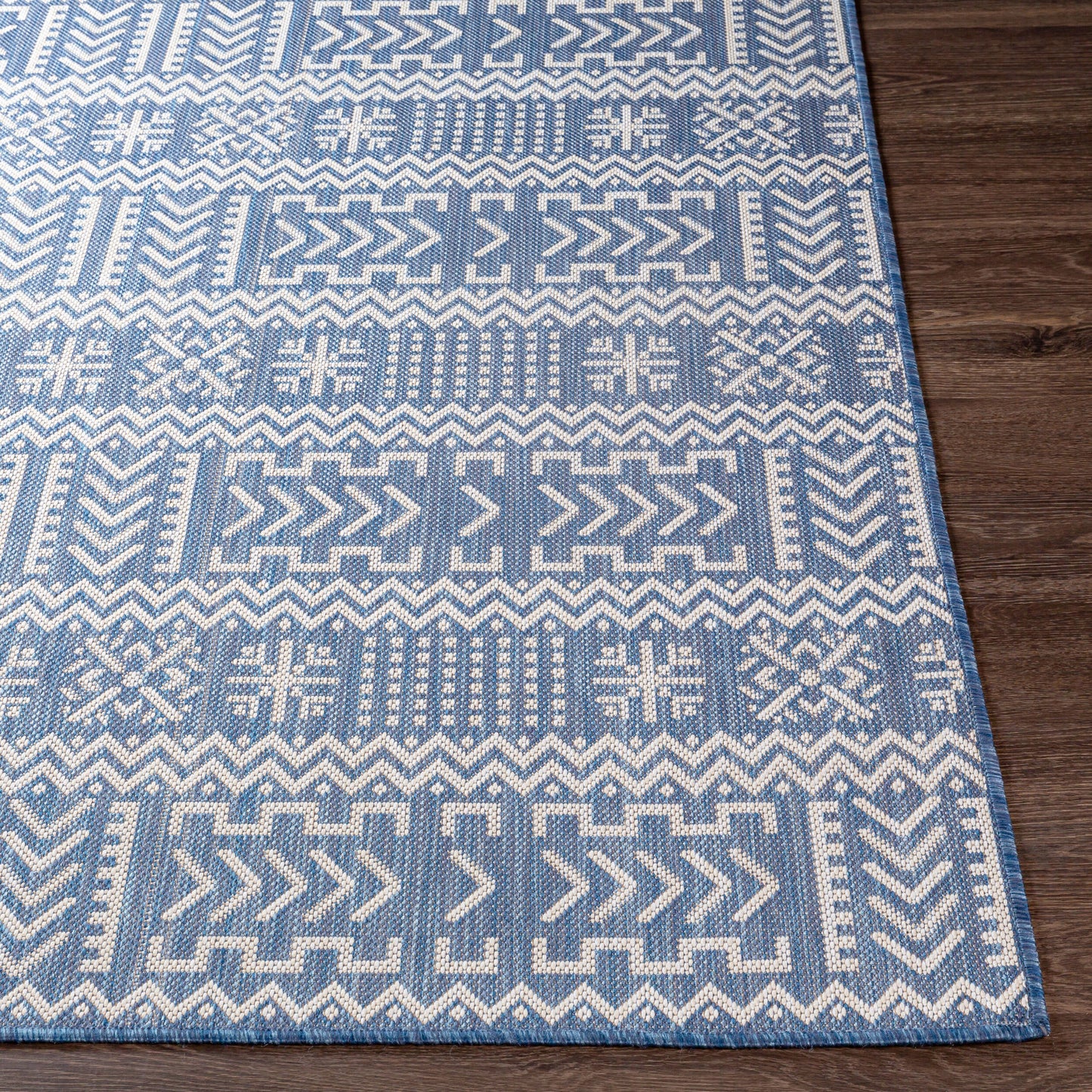 Malibu MBU-2332 6' x 9' Machine Woven Indoor/Outdoor Area Rug