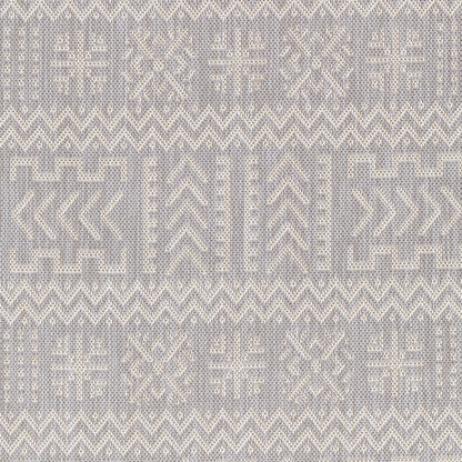 Alfombra Malibu MBU-2333 de 2,44 m x 3,05 m, tejida a máquina, para interior y exterior