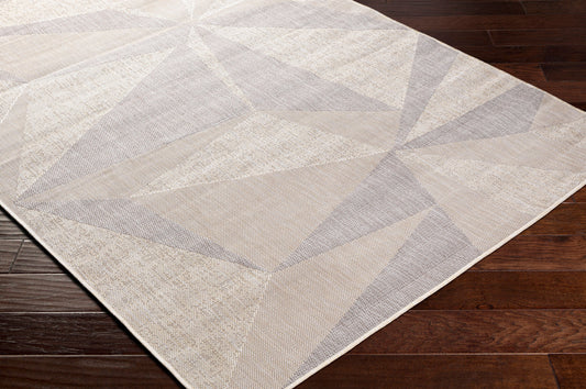 Alfombra Malibu MBU-2335 de 1,83 m x 2,74 m, tejida a máquina, para interior y exterior