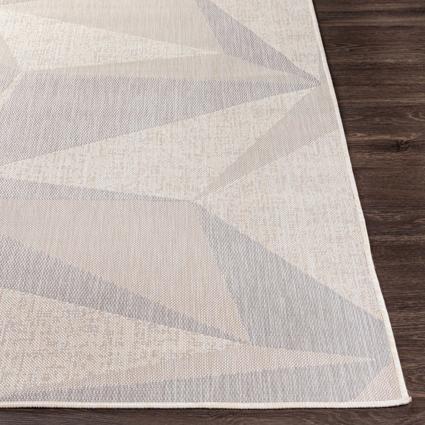 Alfombra Malibu MBU-2335 de 2,44 m x 3,05 m, tejida a máquina, para interior y exterior