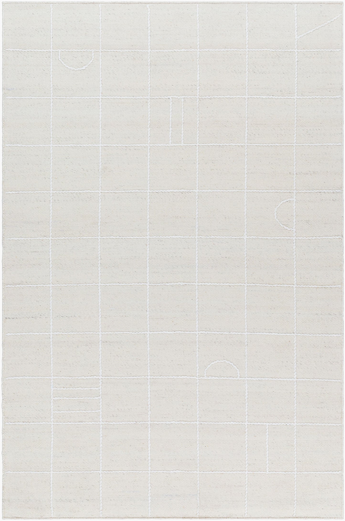 Marcela MCL-2304 2' x 3' Handmade Wool Accent Rug