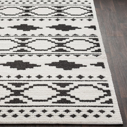 Moroccan Shag MCS-2305 7ft Runner Machine Woven Runner Rug
