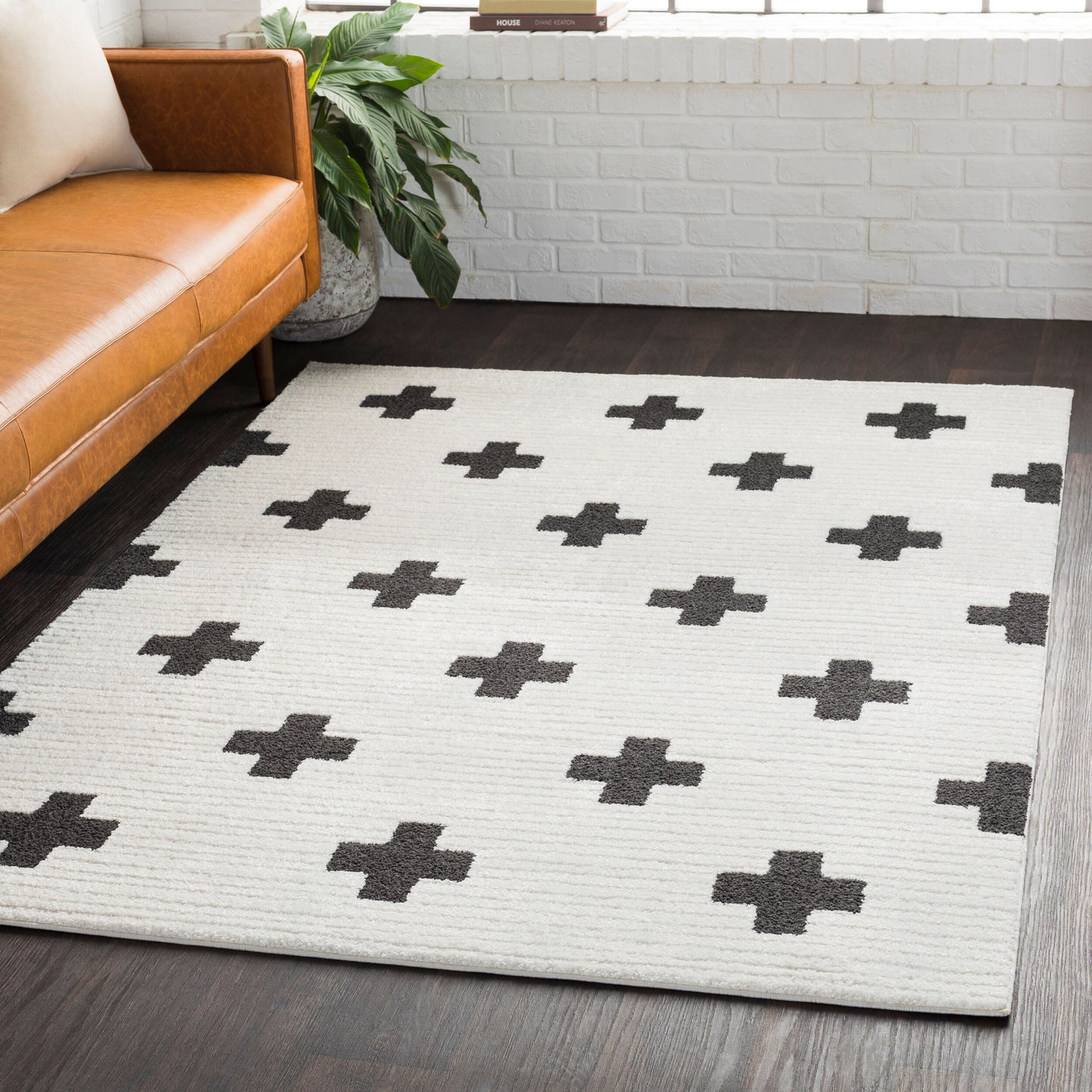 Moroccan Shag MCS-2306 2' x 3' Machine Woven Accent Rug