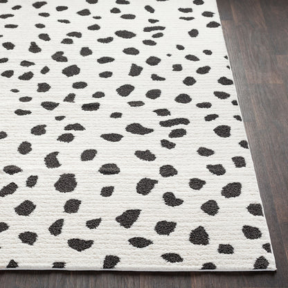 Alfombra marroquí Shag MCS-2307 de 2,44 m x 3,05 m, tejida a máquina