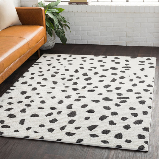 Alfombra marroquí Shag MCS-2307 de 2,44 m x 3,05 m, tejida a máquina