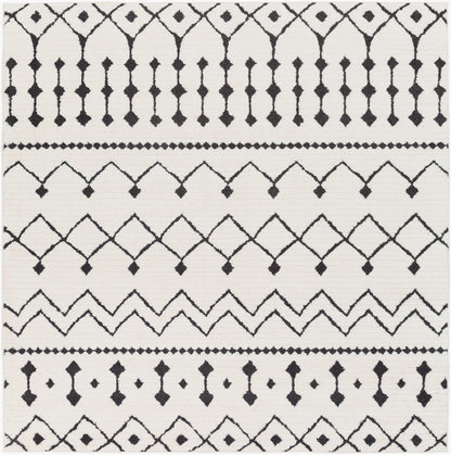 Moroccan Shag MCS-2309 6ft Square Machine Woven Area Rug