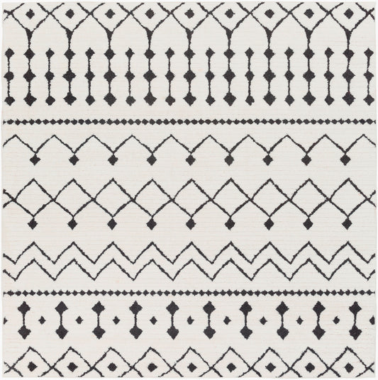 Moroccan Shag MCS-2309 6ft Square Machine Woven Area Rug