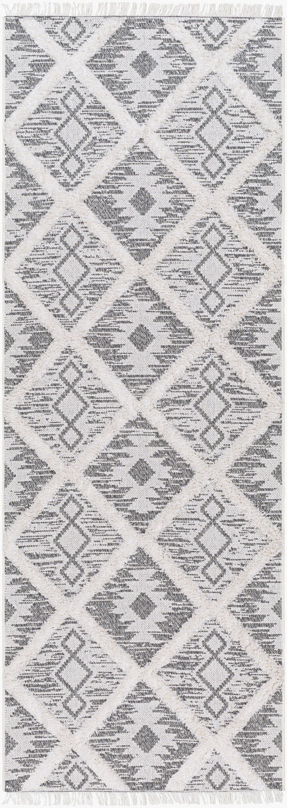 Morocotton MCT-2300 7ft Runner Machine Woven Runner Rug