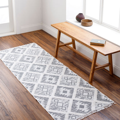 Morocotton MCT-2300 7ft Runner Machine Woven Runner Rug