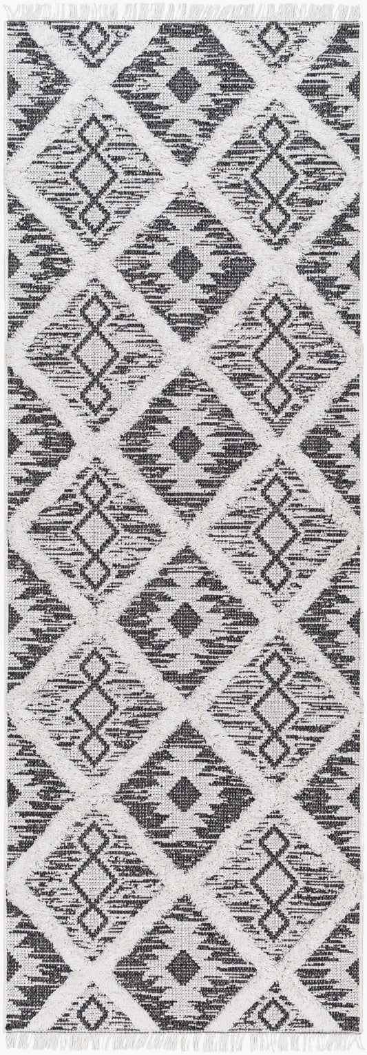 Morocotton MCT-2301 7ft Runner Machine Woven Runner Rug