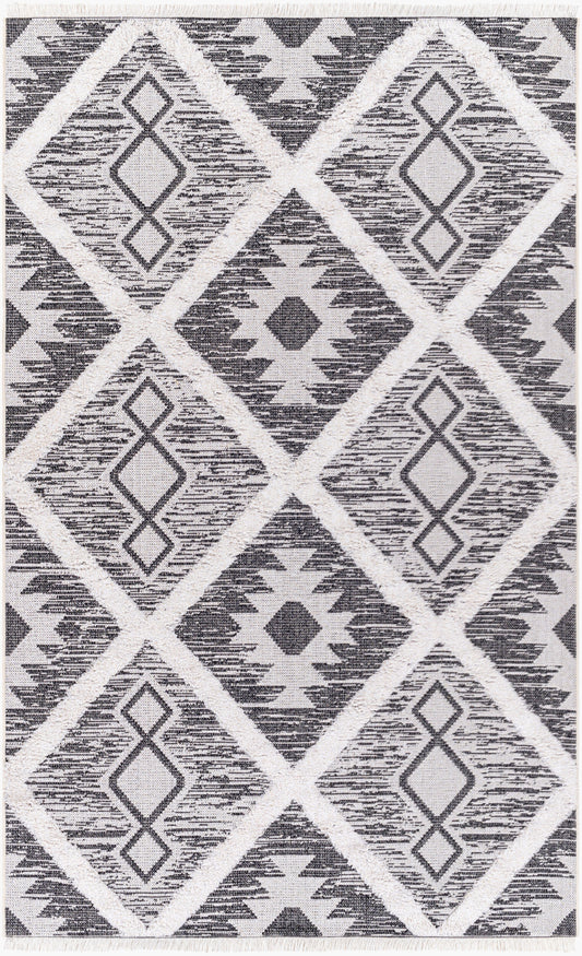 Morocotton MCT-2301 2' x 3' Machine Woven Accent Rug