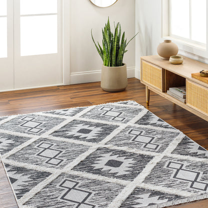 Morocotton MCT-2301 2' x 3' Machine Woven Accent Rug