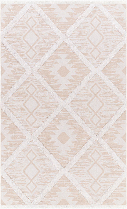 Morocotton MCT-2302 2' x 3' Machine Woven Accent Rug