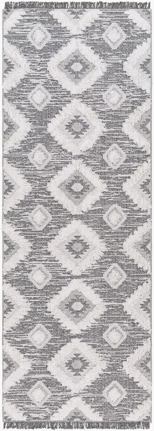 Morocotton MCT-2303 7ft Runner Machine Woven Runner Rug