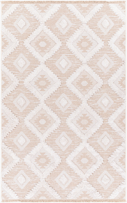 Morocotton MCT-2304 2' x 3' Machine Woven Accent Rug