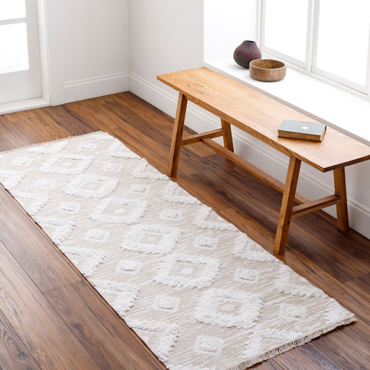 Alfombra tejida a máquina Morocotton MCT-2304 de 2,13 m