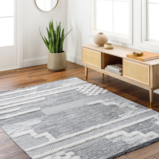 Morocotton MCT-2305 2' x 3' Machine Woven Accent Rug