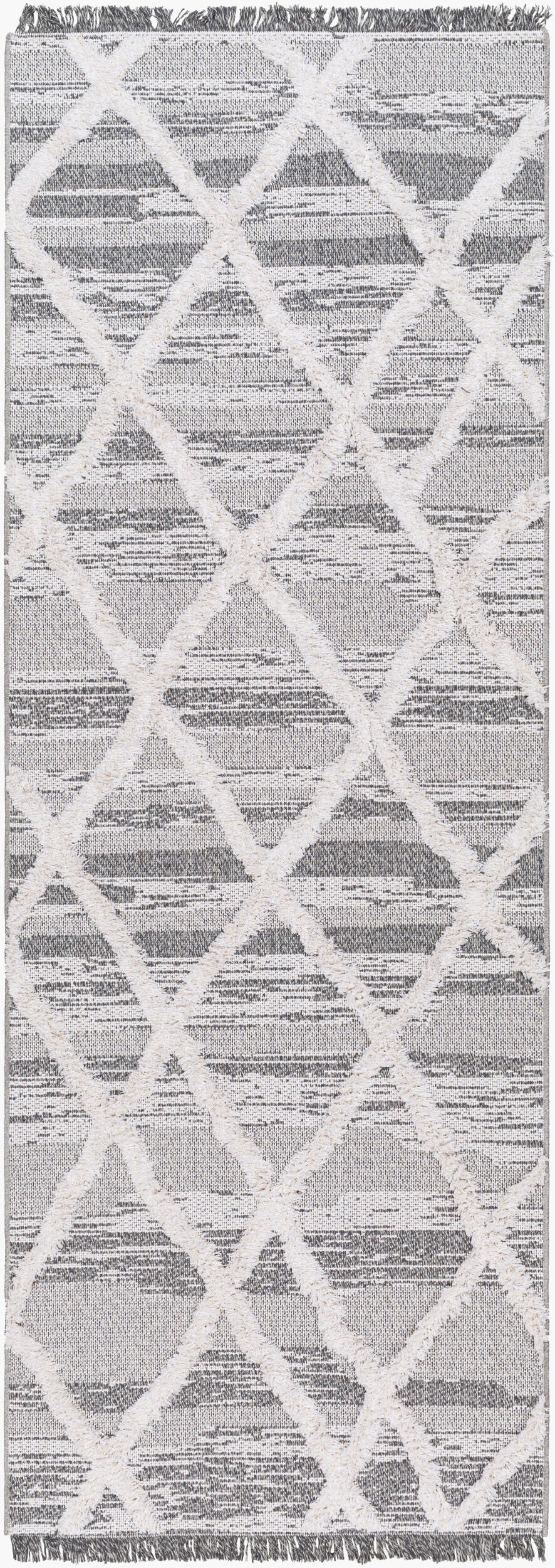 Morocotton MCT-2306 7ft Runner Machine Woven Runner Rug