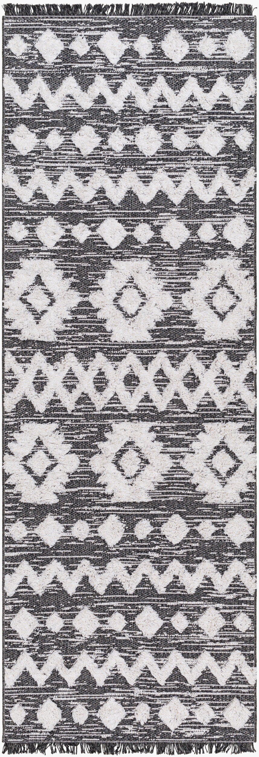 Alfombra tejida a máquina Morocotton MCT-2307 de 2,13 m