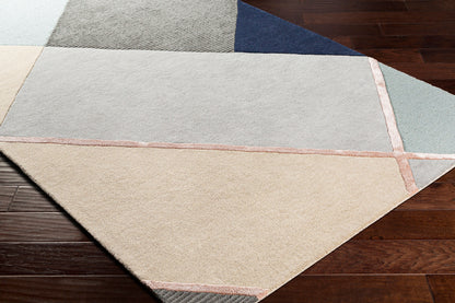 Mid Century MCY-2301 9' x 12' Handmade Wool Area Rug