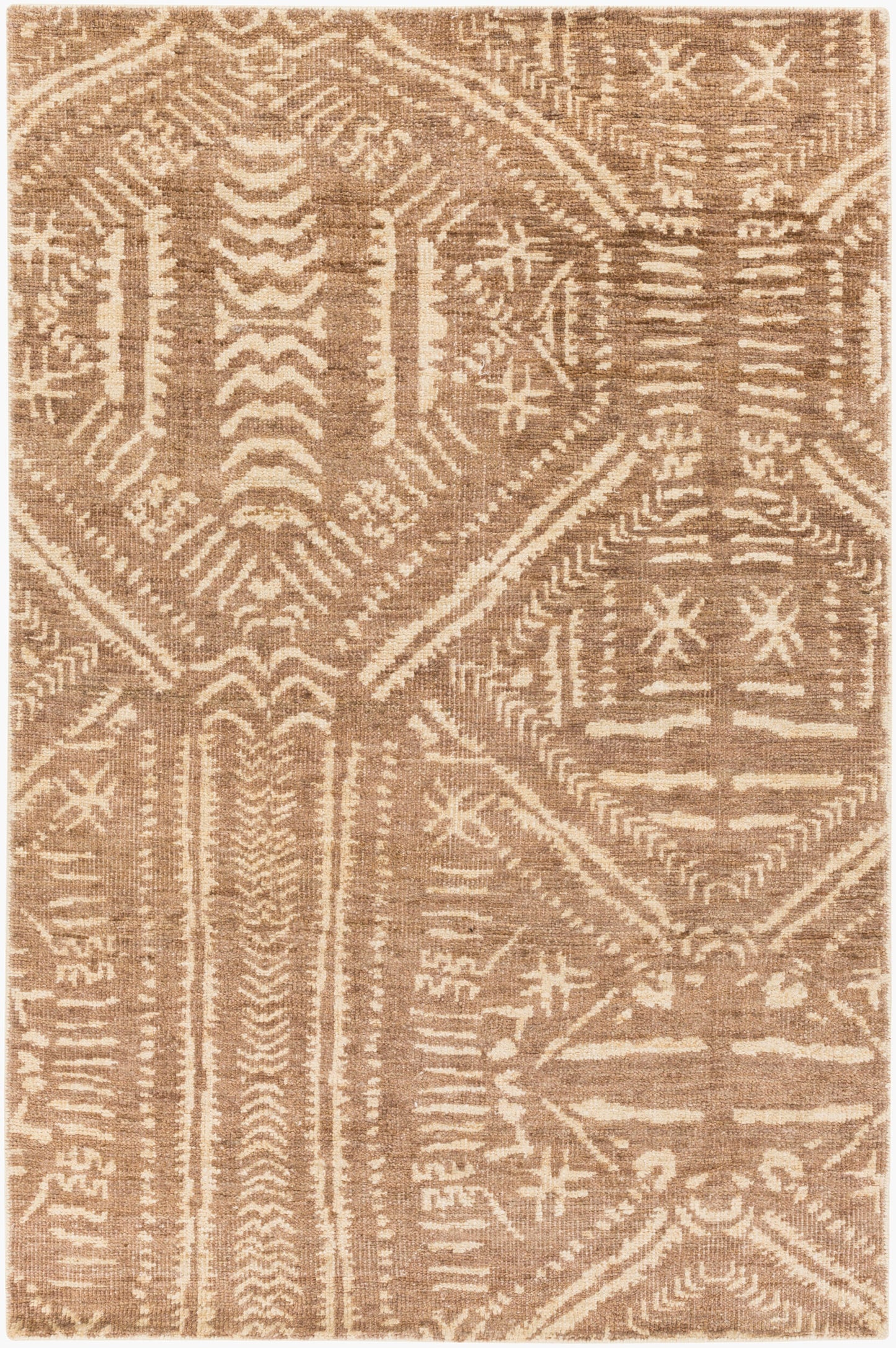 Mandela MDA-1002 5' x 7' Handmade Jute Area Rug